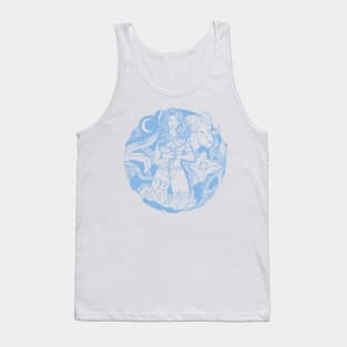 Light Blue Aries Beauty Tank Top